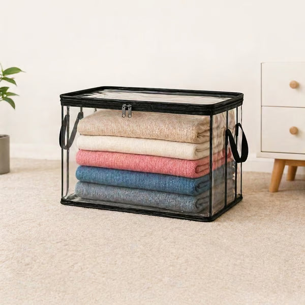 ⏰🔥LIMITED TIME 50% OFF! 🏠 Transparent Large-Capacity Dustproof & Moisture-Proof Storage Bag – Declutter Your Home Fast ✨