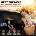 ☀️Car Sunshade – Effective Heat Insulation, UV Block & Easy Foldable Auto Windshield Protector