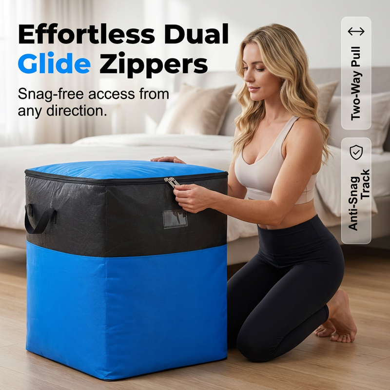 🥳2026 HOT SALE🥳💞50K+ SOLD!📦🔥 50% OFF! Collapsible Storage & Moving Bag – Heavy‑duty PE, water‑resistant. 🏠✨
