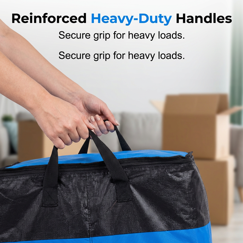 🥳2026 HOT SALE🥳💞50K+ SOLD!📦🔥 50% OFF! Collapsible Storage & Moving Bag – Heavy‑duty PE, water‑resistant. 🏠✨